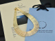 Cleopatra style! Chic gold-plated vintage necklace in 925 silver