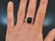 Um 1970! Klassischer Herren Wappen Siegel Ring mit Onyx Gold 333