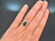 Um 1910! Antiker Siegel Ring mit Heliotrop Rotgold 333