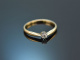 Circa 1910! Engagement ring with old european cut diamonds in 585 gold