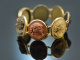 Italy around 1860! Fine lava cameo bracelet tombac gold-plated