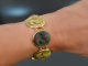 Italy around 1860! Fine lava cameo bracelet tombac gold-plated