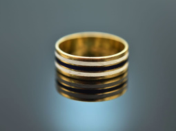 England datiert 1808! Remember Me Ring mit Zieremail Gold 750