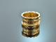 England datiert 1827! Trauer Ring mit Haareinlage und Zieremail Gold 750