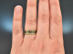 England datiert 1823! Trauer Ring mit Zieremail Gold 750