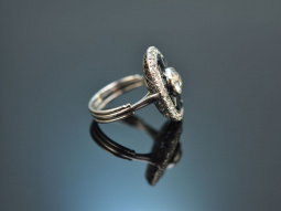 Circa 1920! Exquisite Art Deco ring with diamond approx....