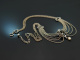 Around 1960! Pretty traditional necklace with garnet and pearl silver 835