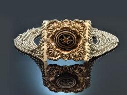 Bavaria around 1860! Biedermeier costume choker necklace...