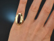 Around 1960! Chic sixties ring with amethyst in 585 gold