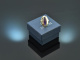 Around 1960! Chic sixties ring with amethyst in 585 gold