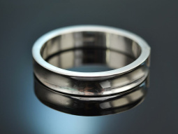 Around 1970! Chic vintage bangle in sterling silver