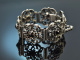Um 1950! Trachten Kette und Armband mit Granaten aus Silber 835