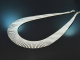 Around 1970! Vintage Cleopatra necklace in 925 silver
