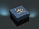 Ovale Creolen mit Brillanten 0,74 Carat aus Gold 750