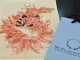Large Italian angel skin branch coral necklace with gold-plated silver clasp 925
