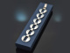 Um 1965! Schickes Sixties Armband aus Silber 925