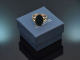 Around 1930! Beautiful coat of arms signet ring with heliotrope in 333 gold