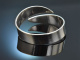 Franz Scheurle around 1965! Chic heavy design bangle in 925 silver