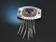M&uuml;nchen um 1900! Seltene Jugendstil Brosche mit Amethyst aus Silber 800