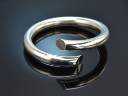 Poland around 1970! Cool design bangle in 925 silver