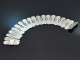 M&uuml;nchen um 1935! Hammerschlag Armband in Bauhaus Stil Silber 835