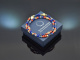 Ancient Chic! Fancy Armband Saphir Lapislazuli Kyanit Koralle Silber 925 vergoldet