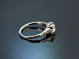 Hamburg around 1925! Art Deco solitaire old european cut...