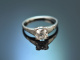 Hamburg around 1925! Art Deco solitaire old european cut diamond ring 0.75 ct white gold 585
