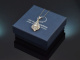 Hamburg um 1915! Feines Belle Epoque Collier mit Diamanten aus Wei&szlig;gold 585