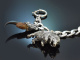 Tegernsee around 1950! Large silver charivari with 7 silver pendants