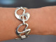 Schw&auml;bisch Gm&uuml;nd um 1965! Wilhelm Binder Space Age Design Armband aus Silber 925