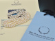 Around 2010! Particularly fine cultured pearl necklace 3 rows with diamond clasp white gold 585