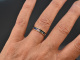 Italien um 1950! H&uuml;bscher Ring mit Emaille-Malerei aus Gold 750