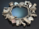 Birmingham 1961! Sch&ouml;nes Bettelarmband 23 Charms aus Sterling Silber