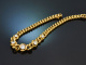 Hanau um 1915! Antikes Panzer Armband mit 0,9 ct Altschliff Diamanten aus Gold 585
