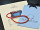 Around 1980! Fine Italian precious coral necklace with 585 gold clasp
