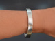 Italien um 1975! Schlichter Armreif aus Silber 925