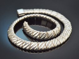 Italien um 1995! Schwere Vintage Statement Kette aus...