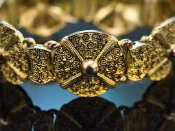 Pforzheim um 1930! Vergoldetes Fahrner Armband aus Silber...