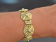 Pforzheim around 1930! Gold-plated Fahrner bracelet made of 925 silver
