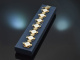 Aksel Holmsen um 1950! Seltenes Design Armband mit Emaille aus vergoldetem Silber