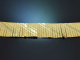Italien um 1965! Schicke Cleopatra Statement Kette aus vergoldetem Silber 925
