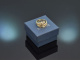 Um 1980! Sch&ouml;ner Schlangen Ring mit Saphiren und Diamanten Gold 585