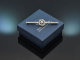 Hamburg around 1910! Elegant bar brooch with diamonds in platinum and 585 gold