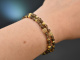 Hot Chocolate! Fancy Armband mit Rauchquarz Silber 925 vergoldet