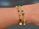 Autumn Leaves! Fancy Armband Peridot Citrin Granat Jade Silber 925 vergoldet