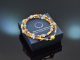 Day &amp; Night! Fancy Armband Kyanit Tansanit Mondstein Citrin Calcit Silber 925 vergoldet