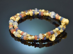 Day &amp; Night! Fancy bracelet kyanite tanzanite...