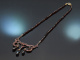 Historisches Granat Collier aus B&ouml;hmen aus vergoldetem Silber