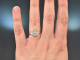 Fine Blue! Sch&ouml;ner Aquamarin Ring aus Gold 585